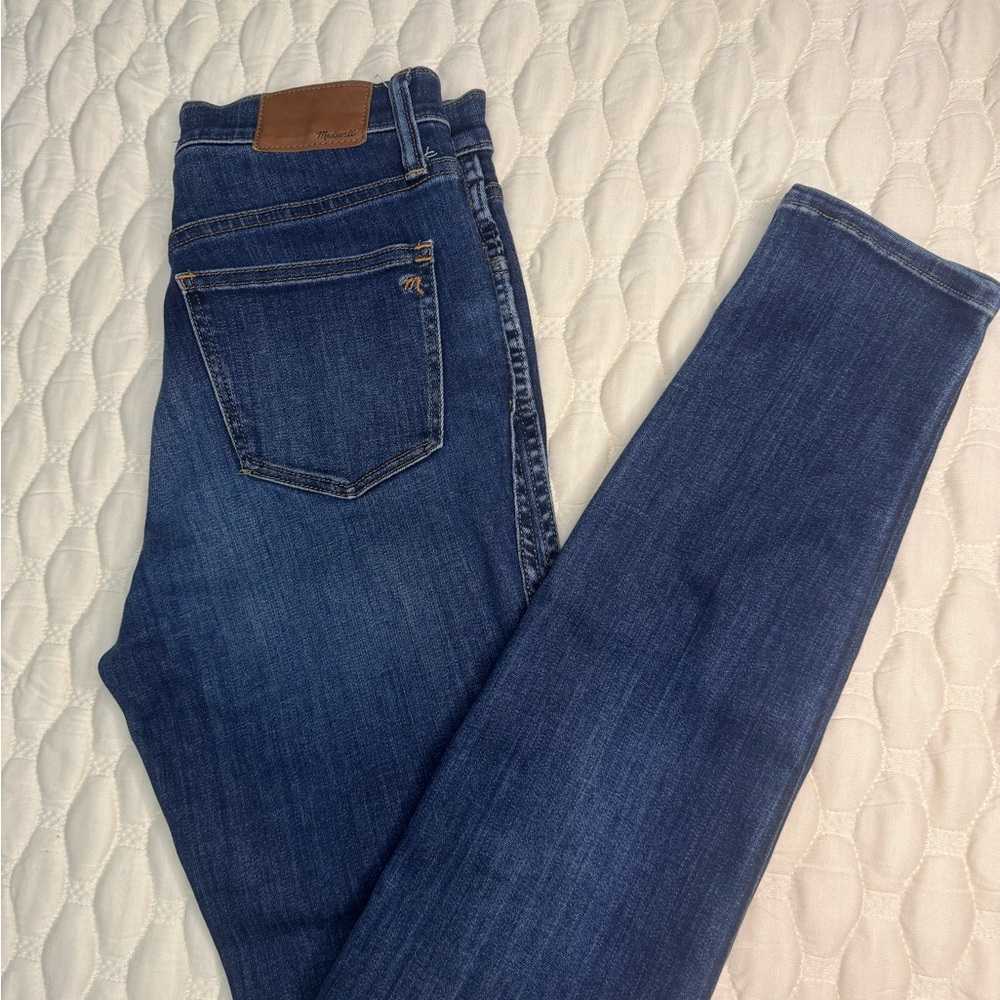 Madewell Women's Skinny Jeans - Indigo Blue - Picture 7 of 8